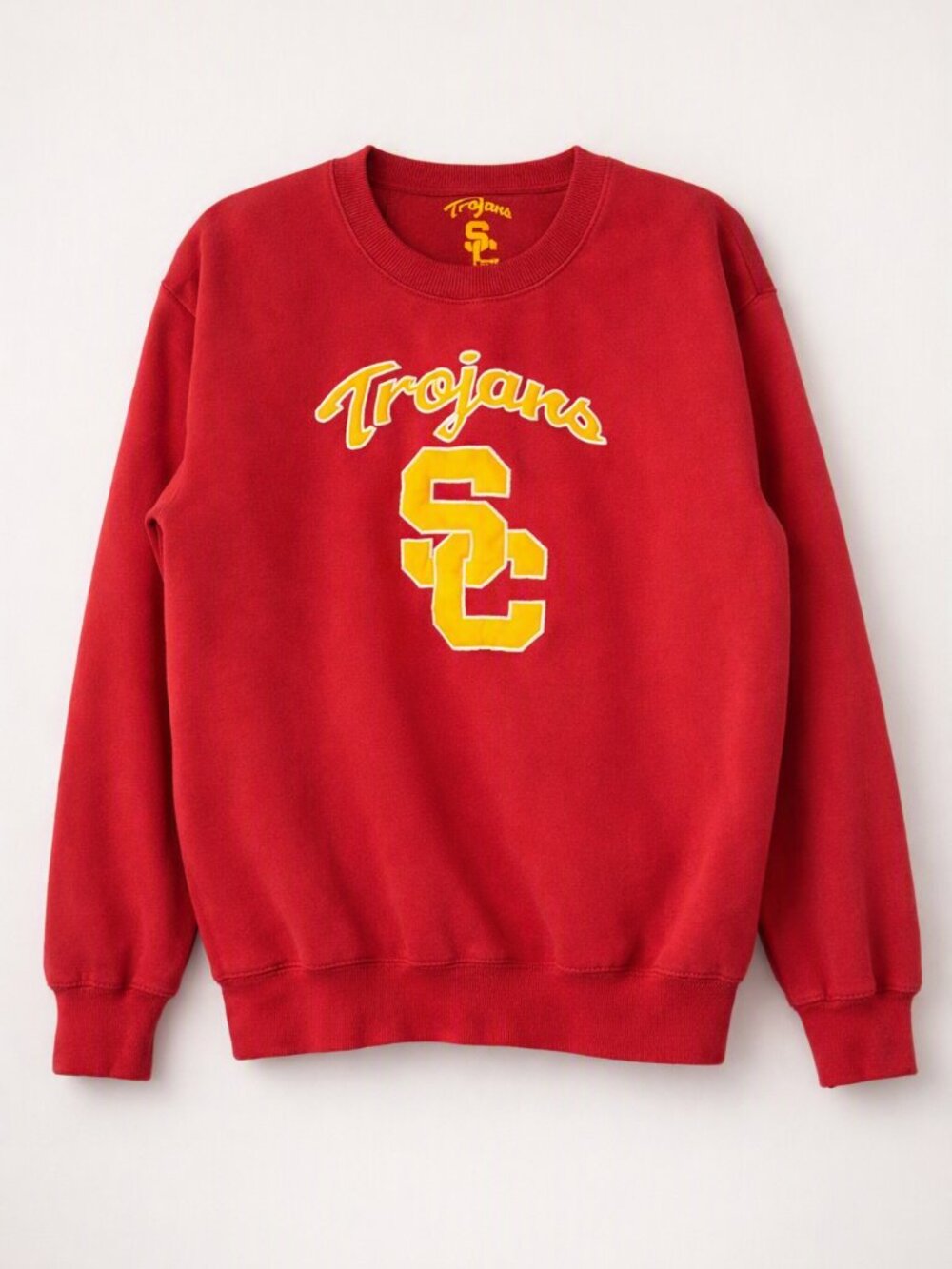 USC Trojans Red Crewneck Sweatshirt